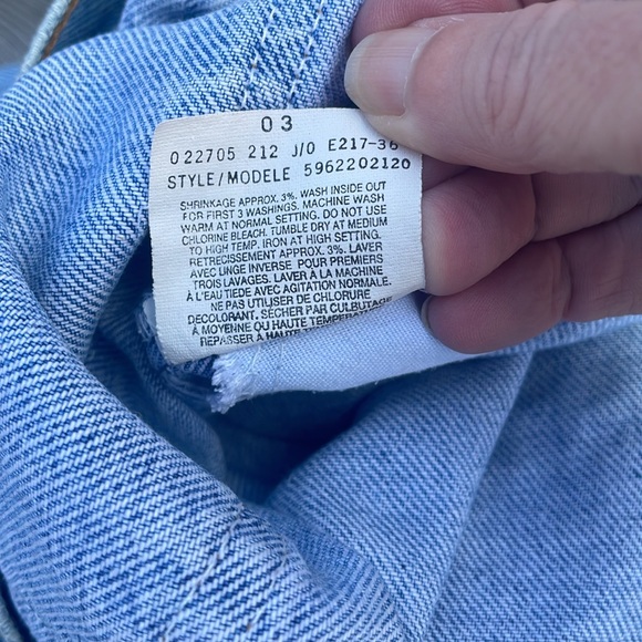 Vintage High Rise Orange Tab Levi’s - Picture 6 of 7